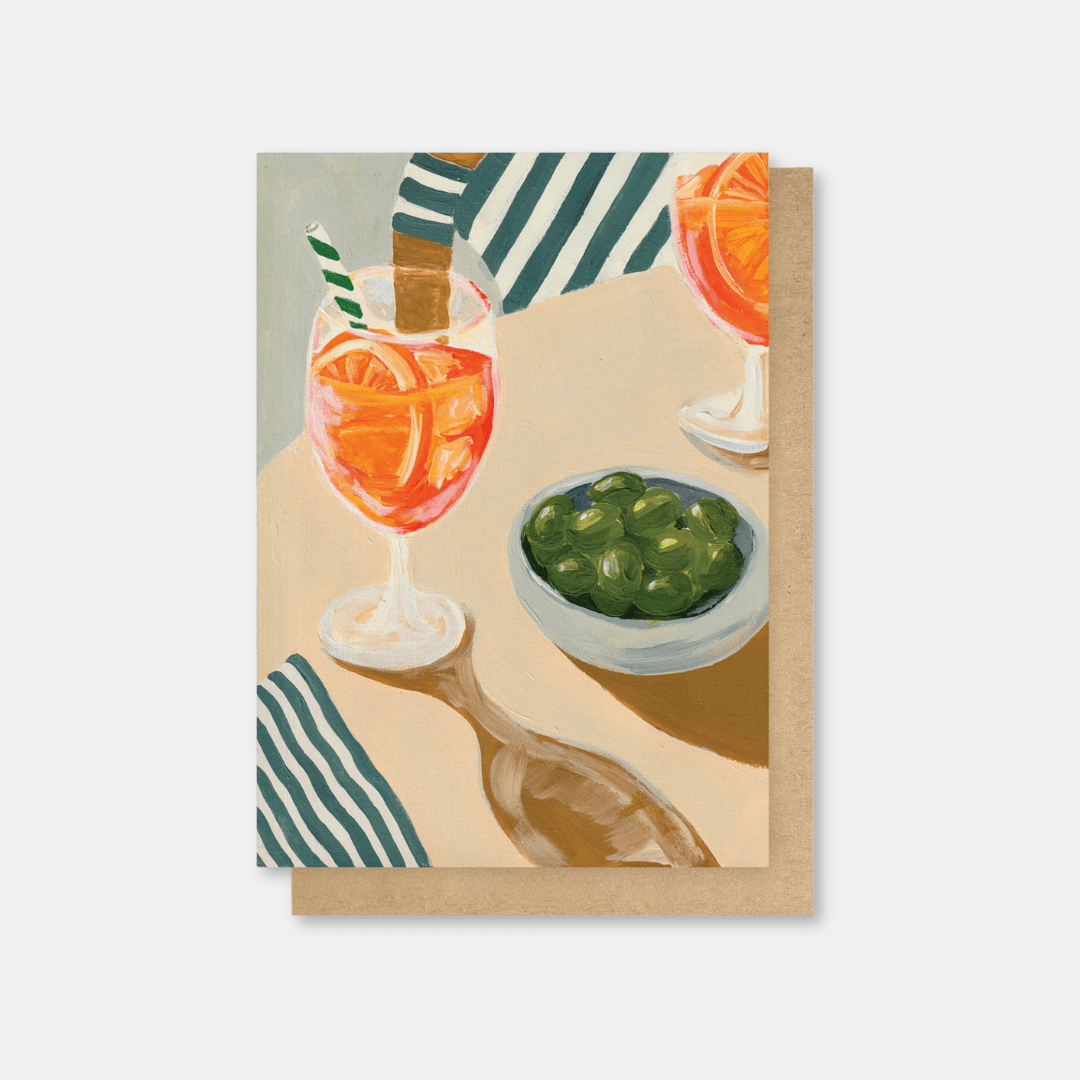 Aperitif Greetings Card