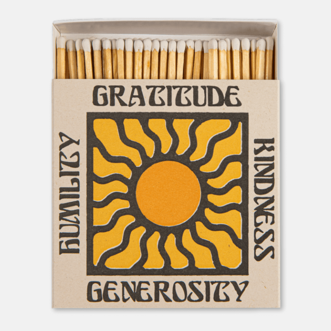 Gratitude and Kindness Box of Matches