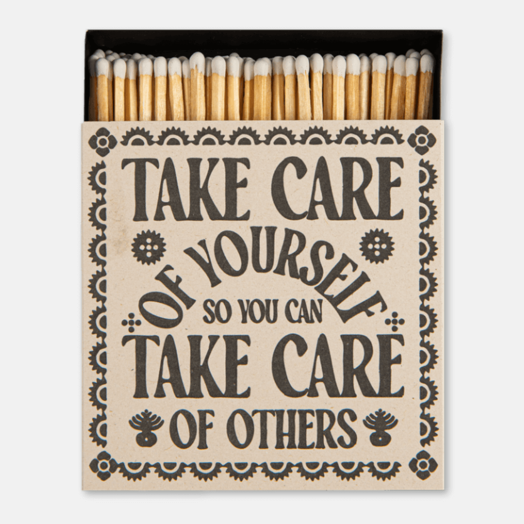 Take Care of Yourself Box of Matches