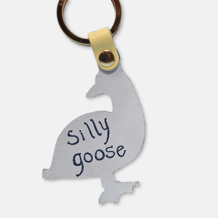 Silly Goose Key Ring