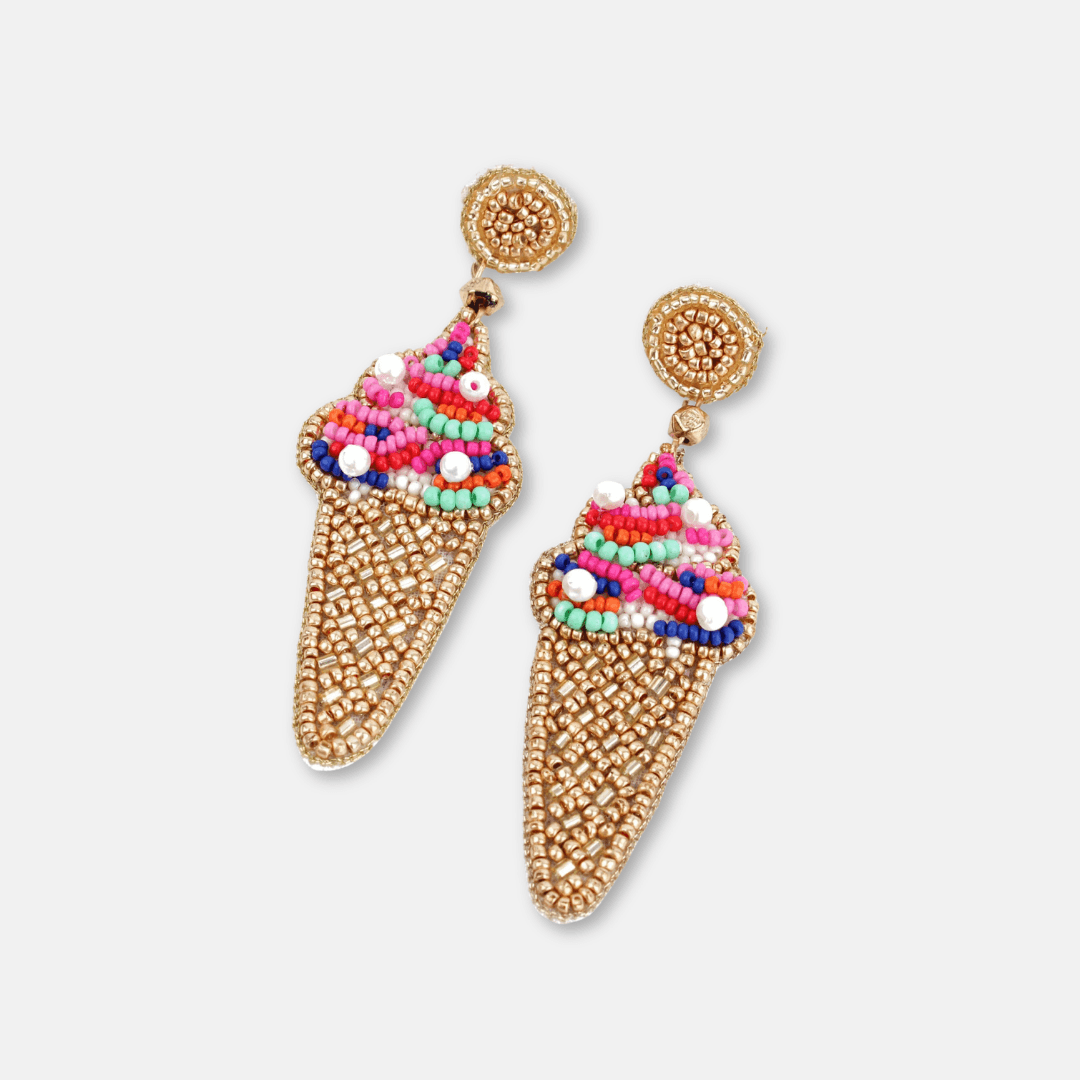 Multicoloured Ice Cream Earrings