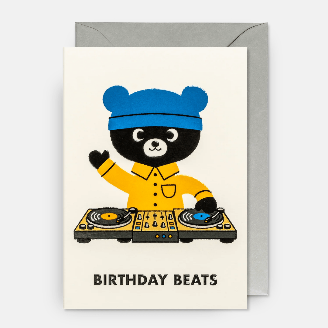 Birthday Beats Greetings Card