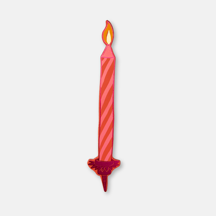 Birthday Candle Bookmark