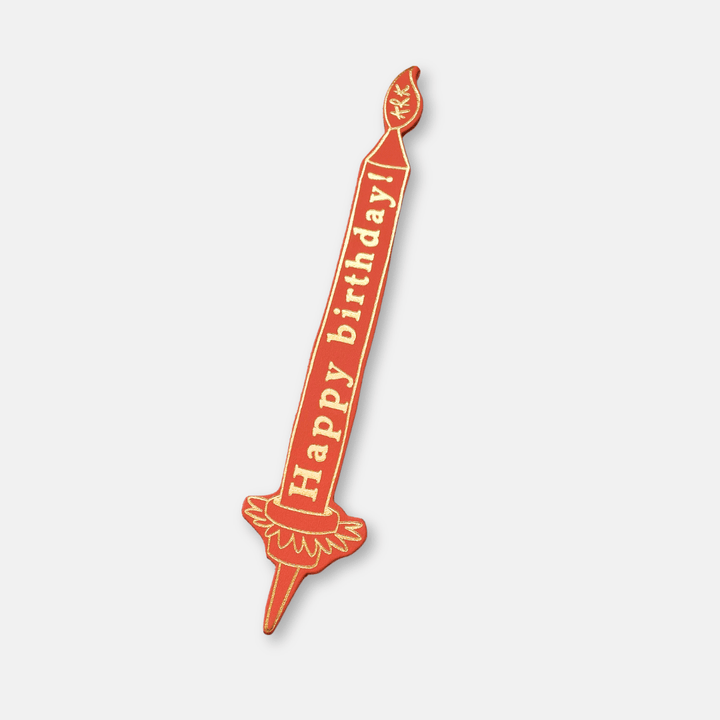 Birthday Candle Bookmark