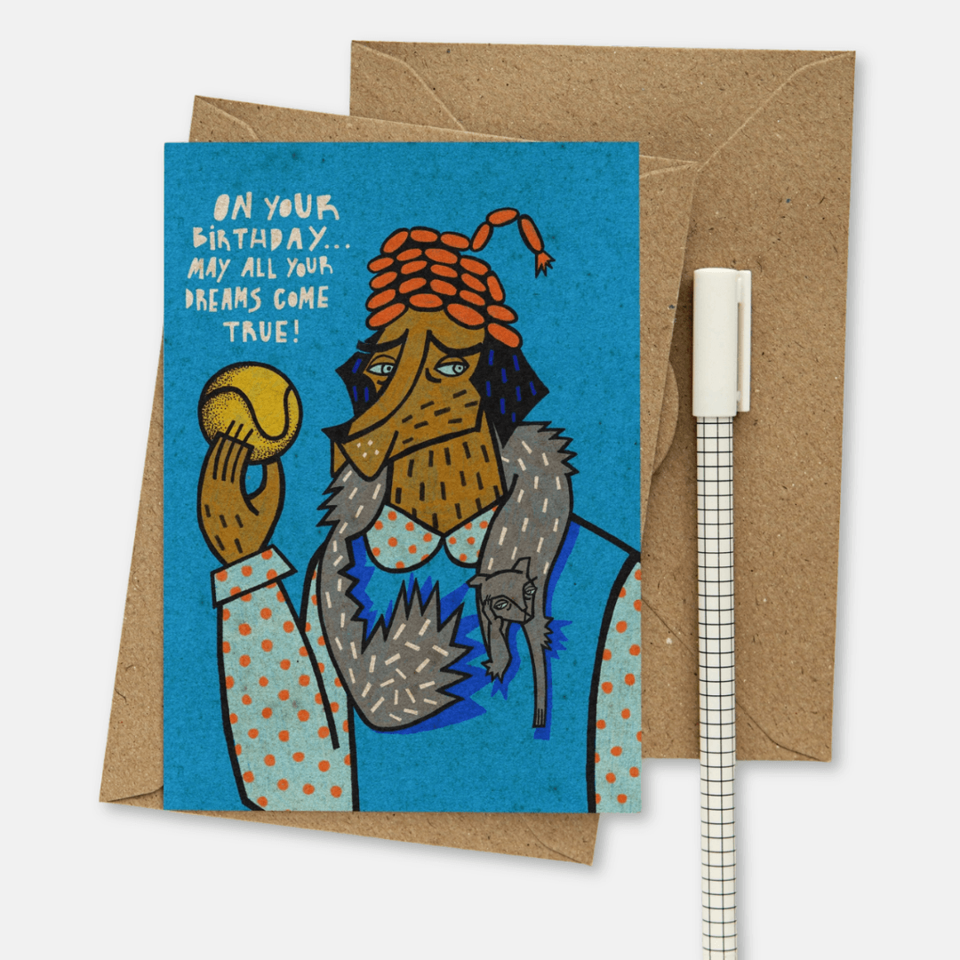 Birthday Dreams Greetings Card