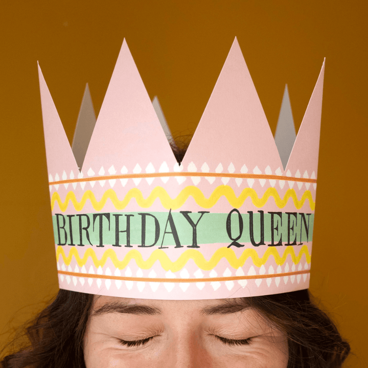 Birthday Queen Party Hat in Envelope