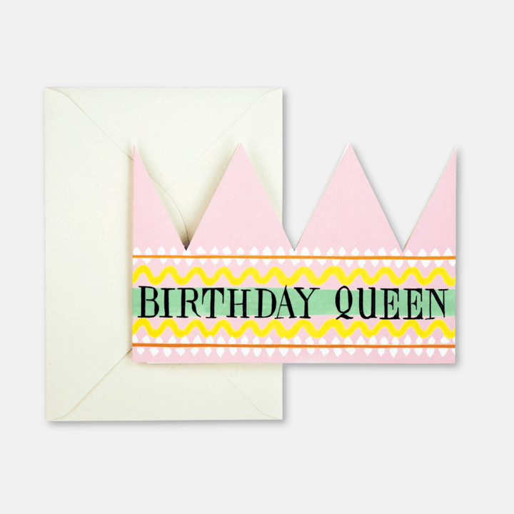 Birthday Queen Party Hat in Envelope