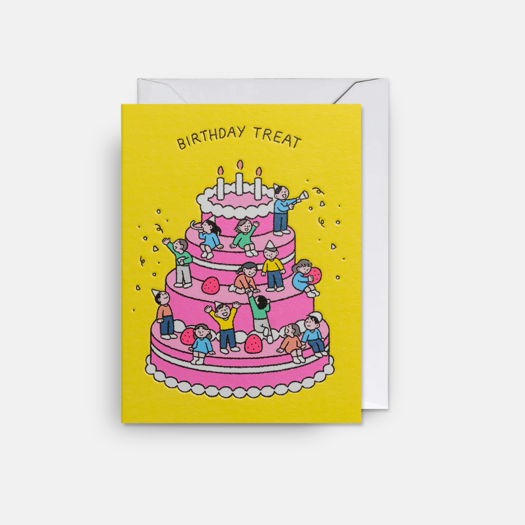 Birthday Treat Mini Greetings Card