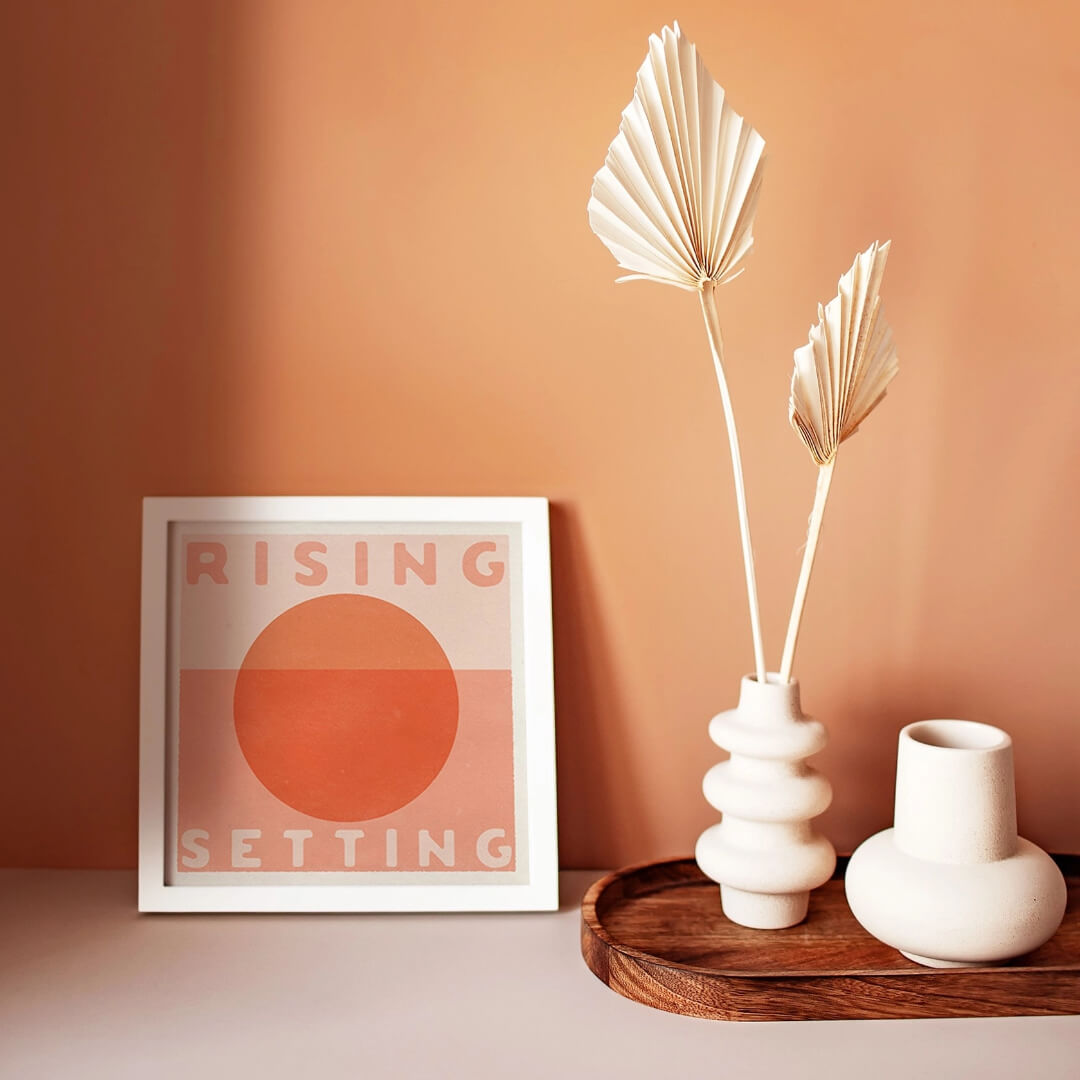 Rising Setting Art Print