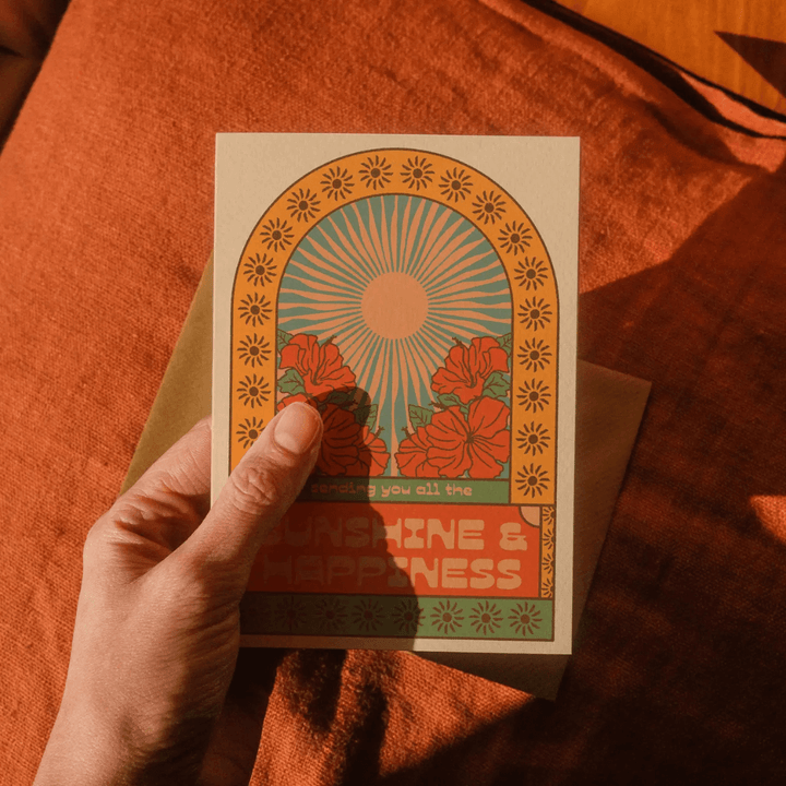 Sunshine and Happiness Greetings Card