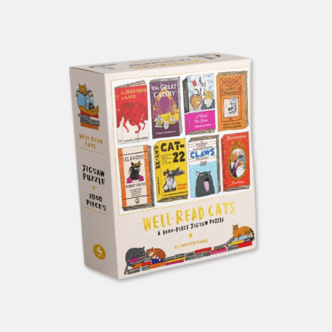 Well Read Cats 1000 Piece Jigsaw Puzzle
