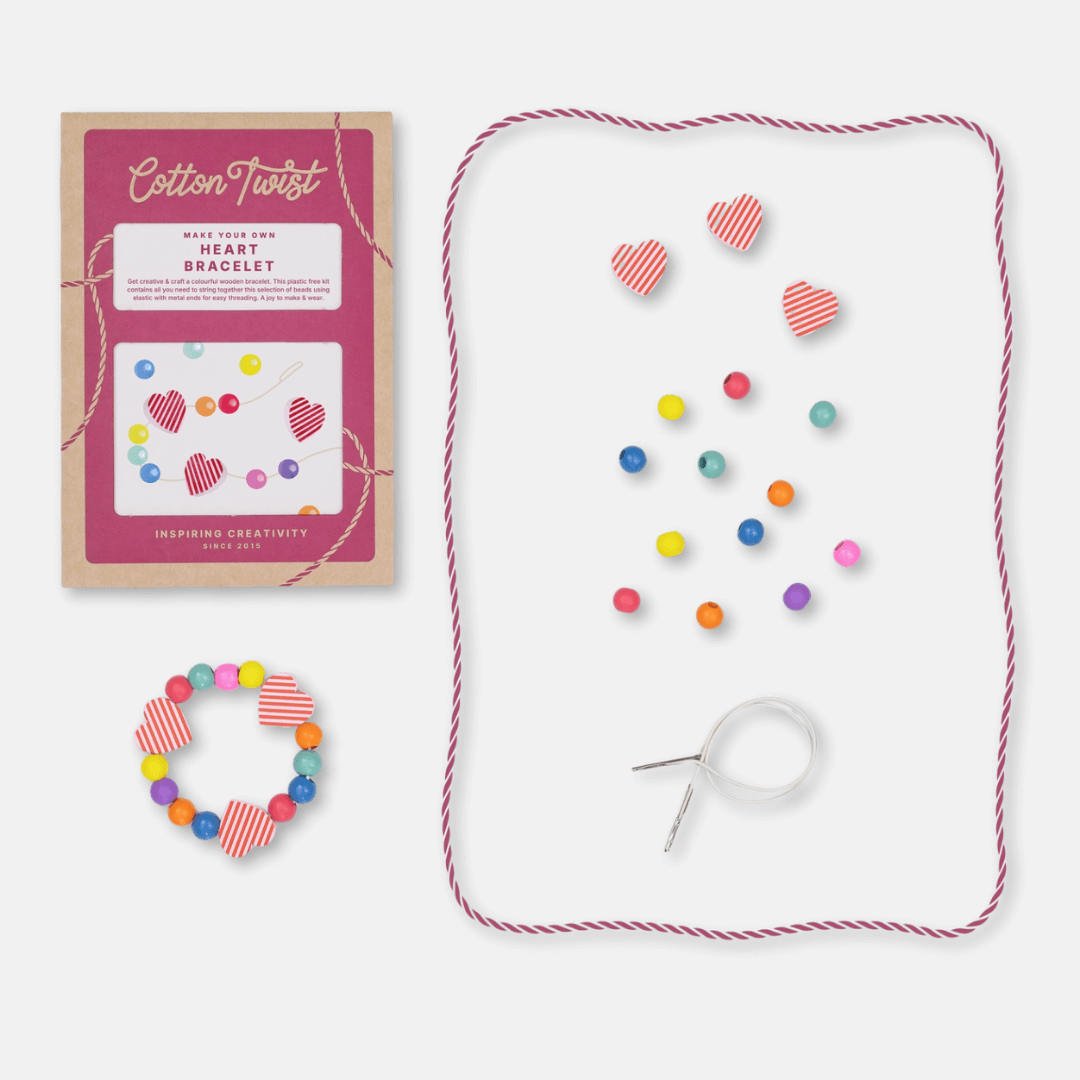 Make Your Own Heart Bracelet Kit