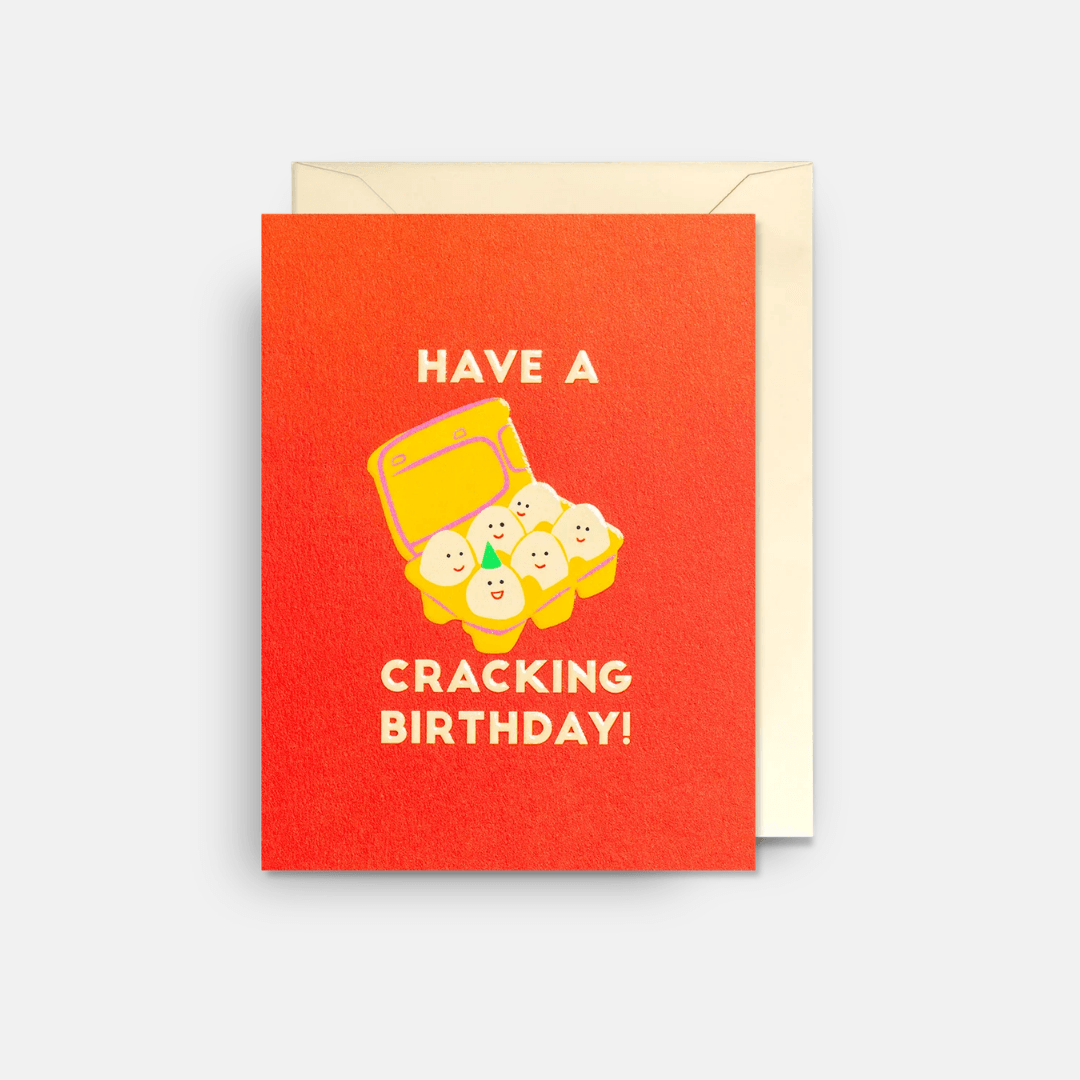 Cracking Birthday Mini Greetings Card