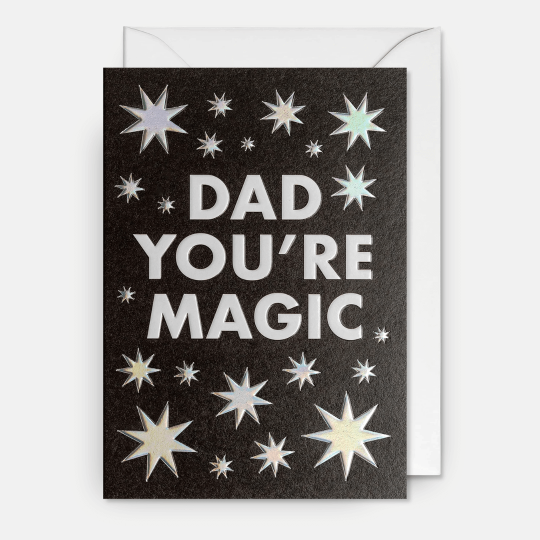 Dad You're Magic Greetings Card