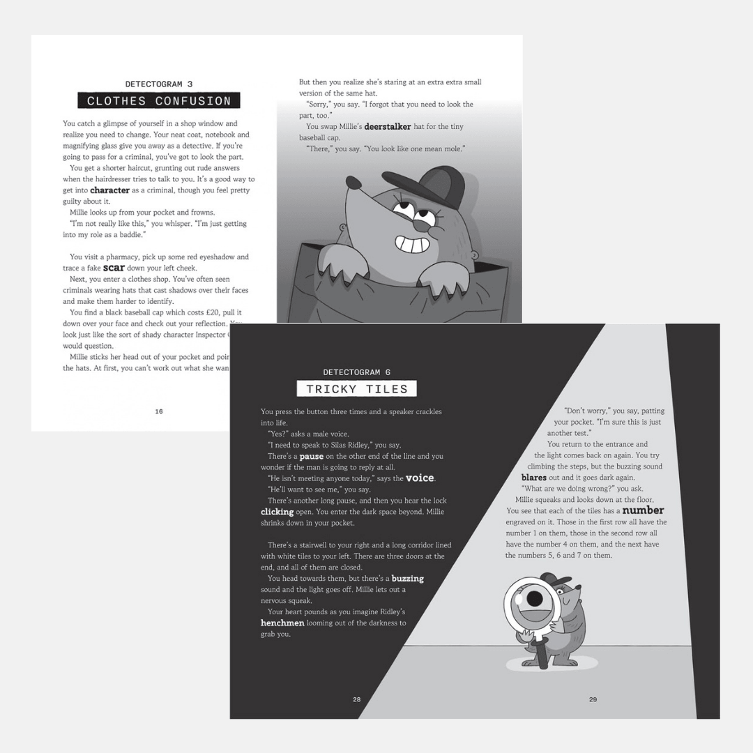 Detectograms: The Mole Who Went Undercover