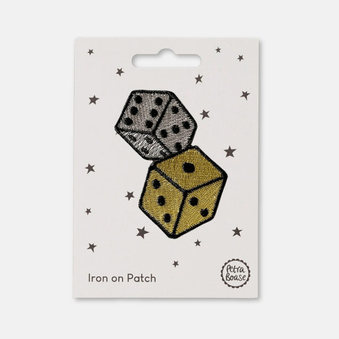 Dice Iron-on Patch