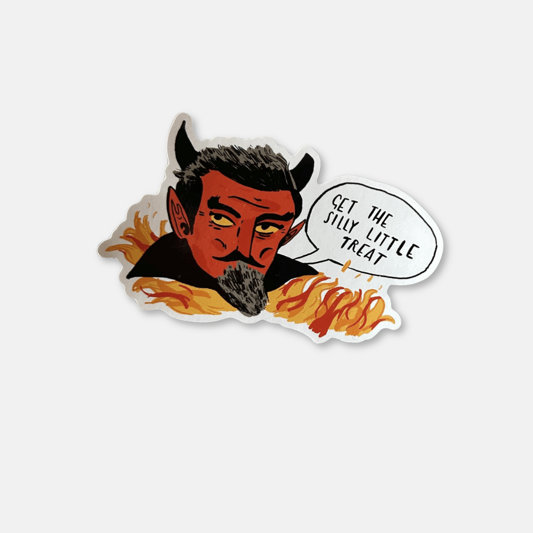 Silly Little Treat Vinyl Sticker