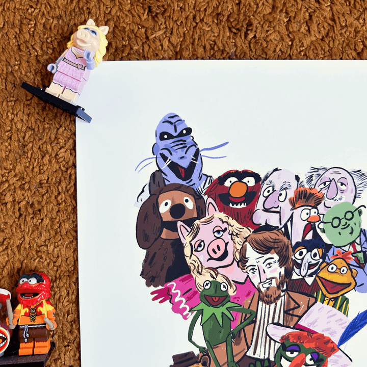 It's Time To Start The Music A4 Art Print