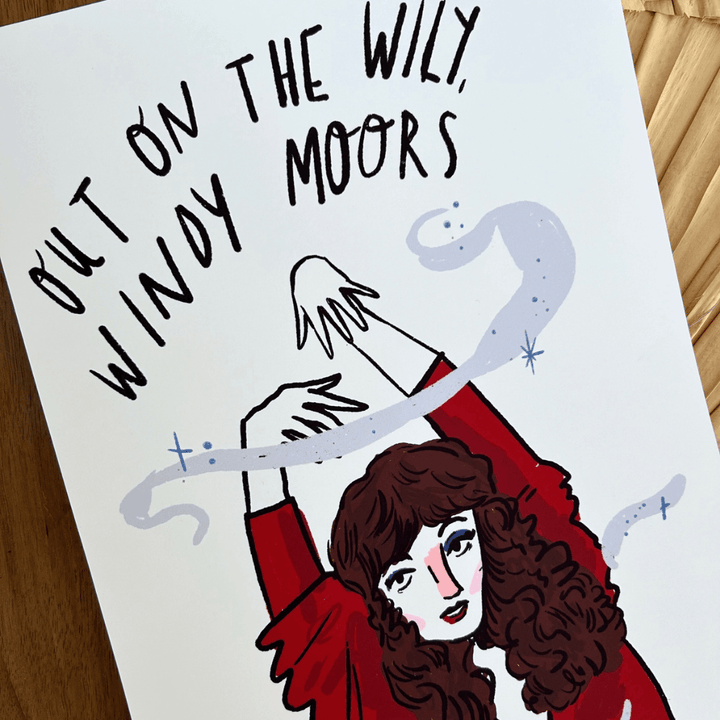 Kate Bush A4 Art Print