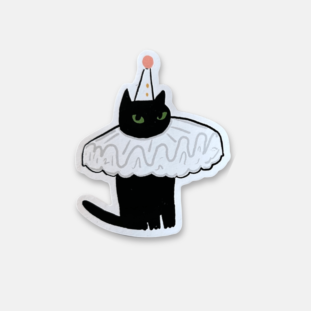 Ruff Cat Vinyl Sticker