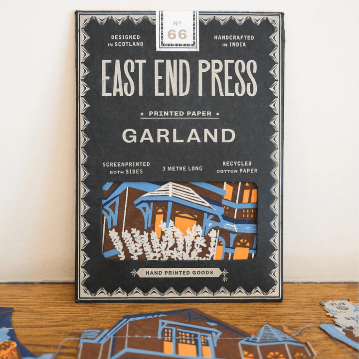 Haunted House Paper Garland