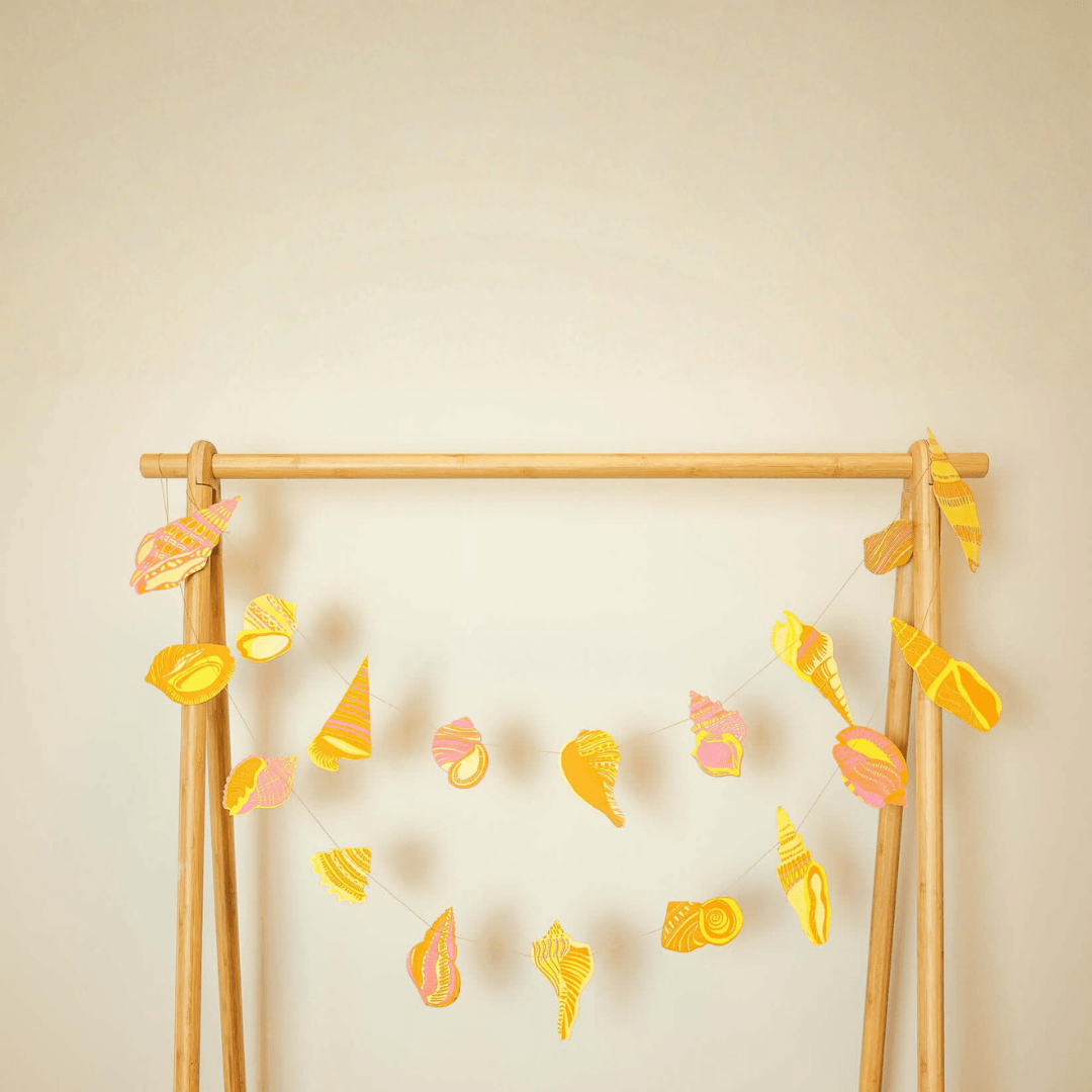 Sea Shells Paper Garland