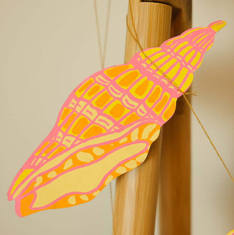 Sea Shells Paper Garland