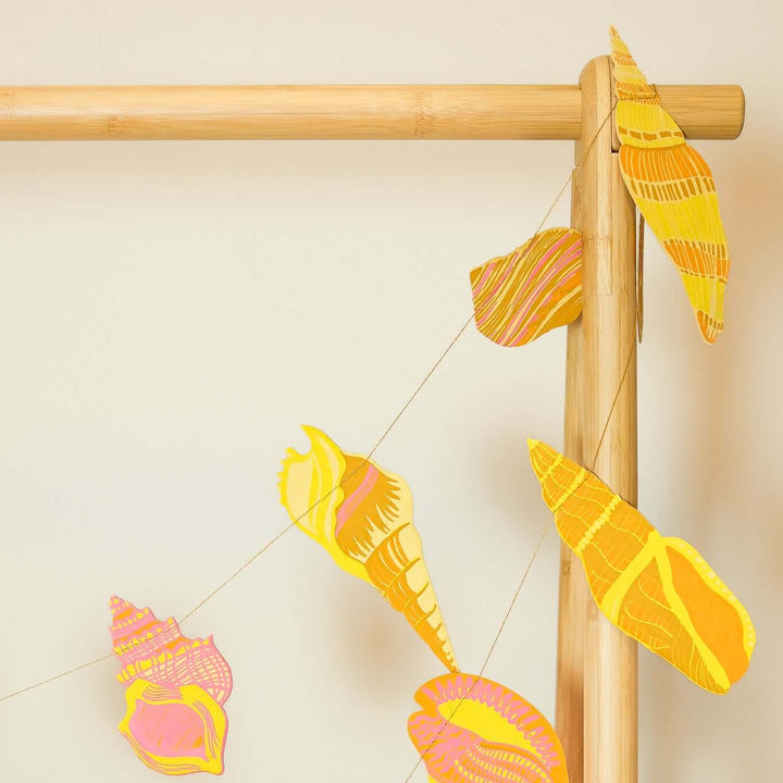 Sea Shells Paper Garland