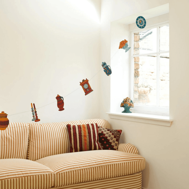 Bloomsbury Mantlepiece Paper Garland