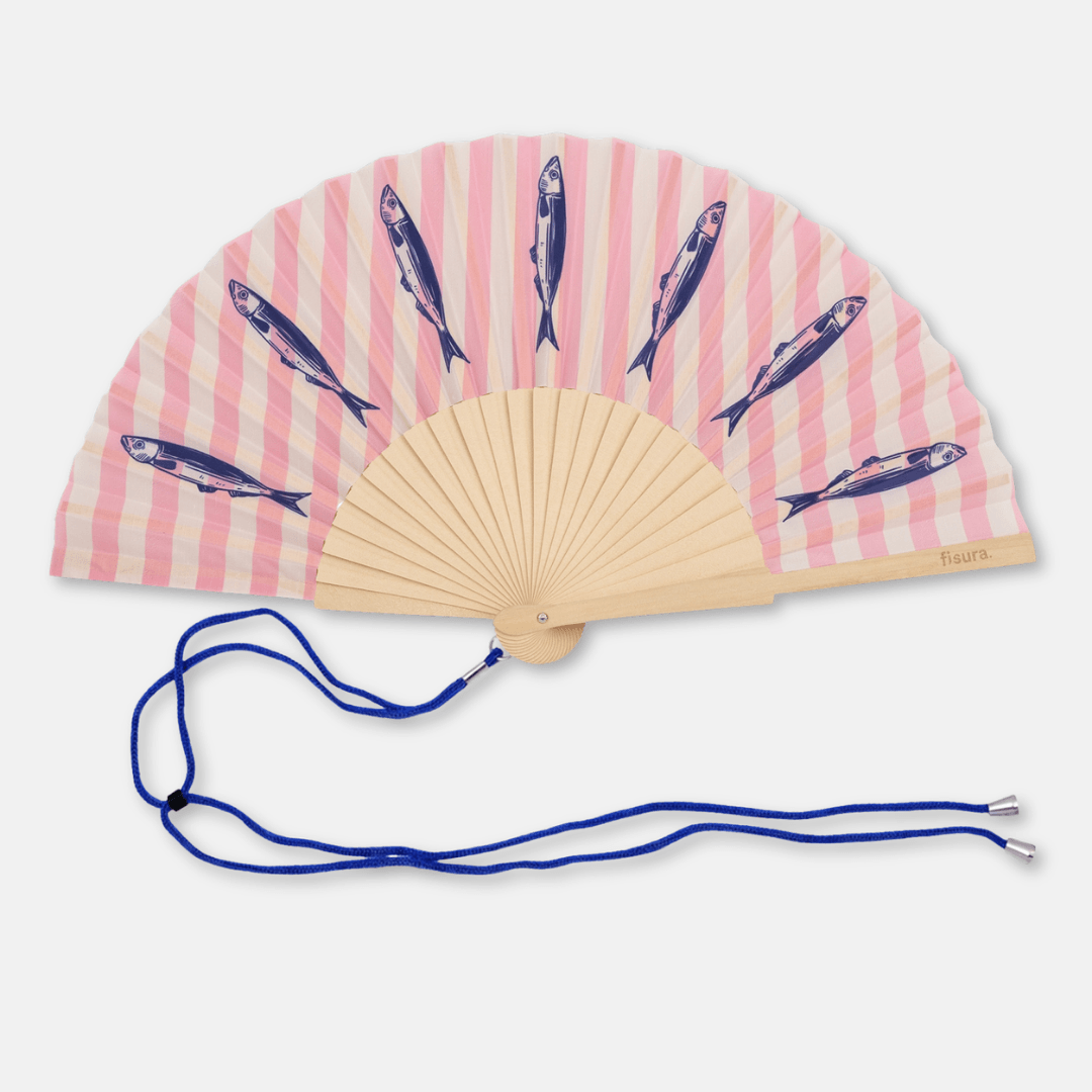 Foodie Wooden Folding Fans