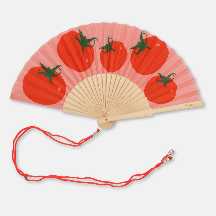 Foodie Wooden Folding Fans