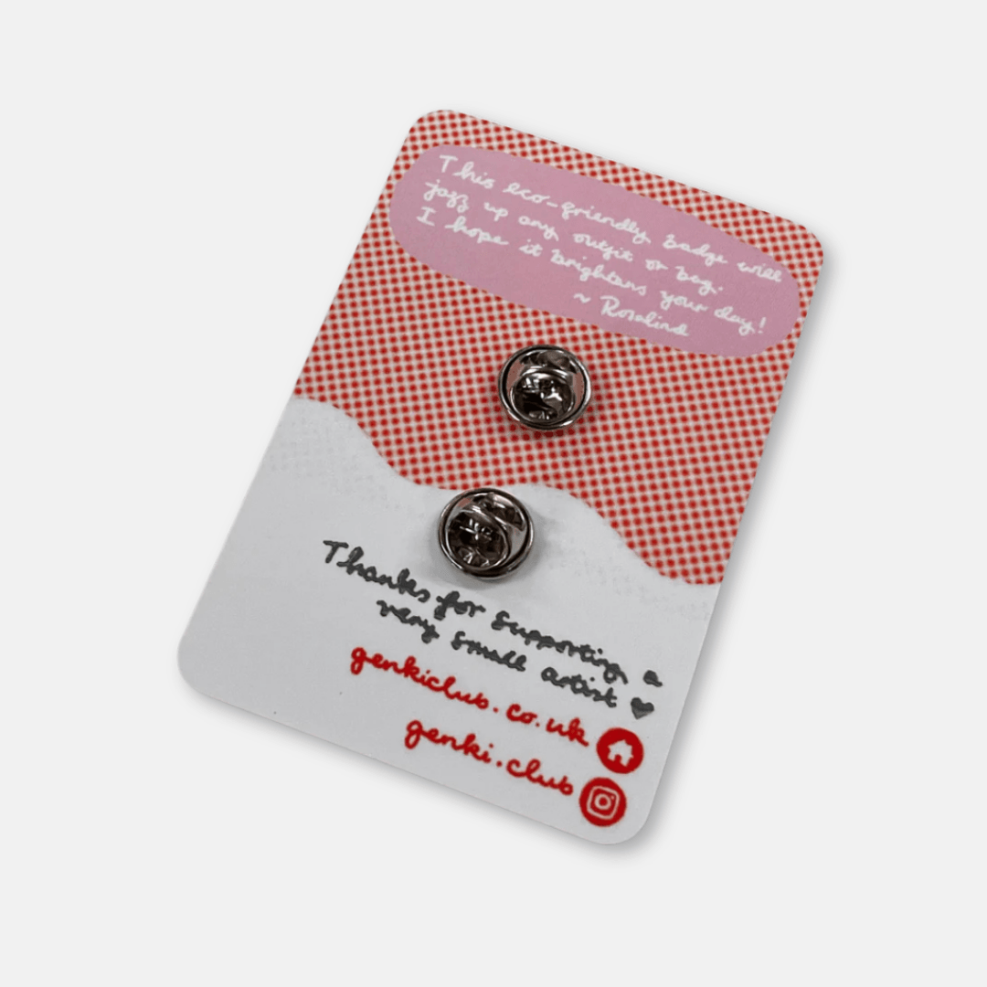 You're Magic Toadstool Wooden Pin Badge