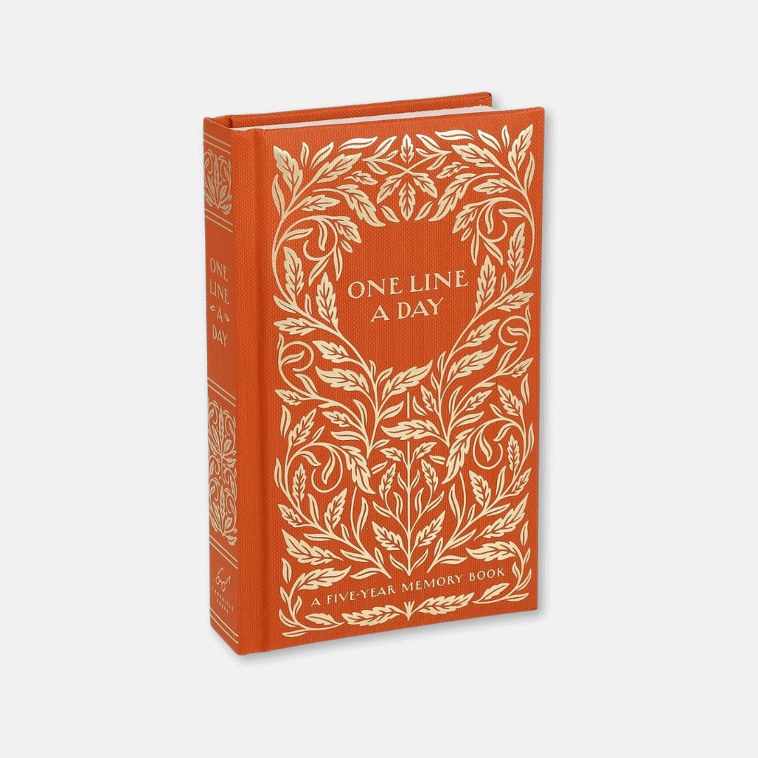 Gilded One Line A Day Diary