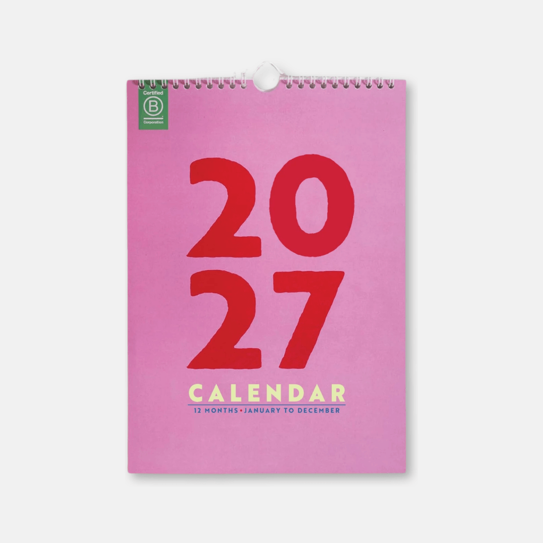 2027 Colourburst A4 Wall Calendar