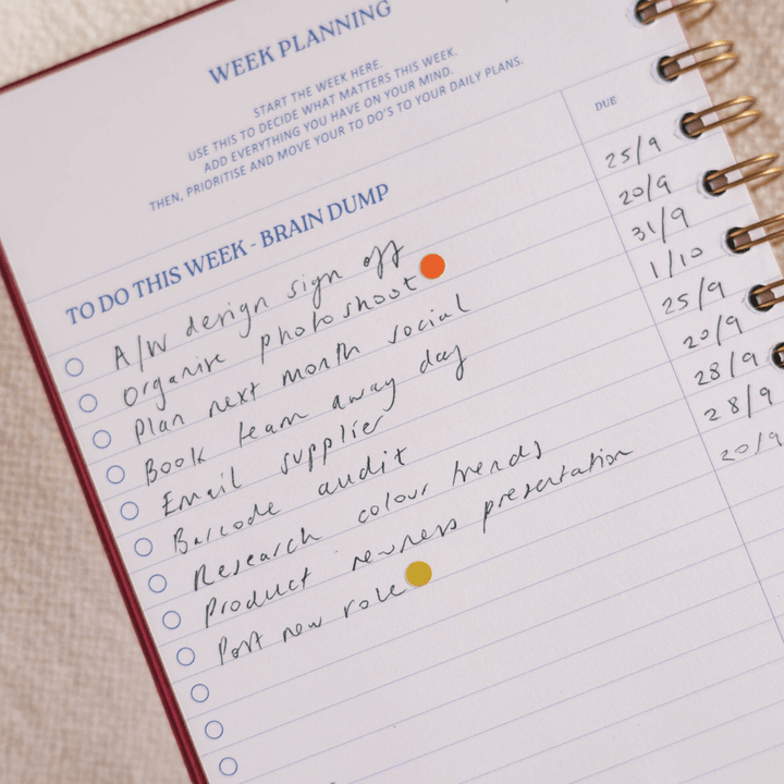 Good Tuesday Focus Daily Productivity Planner