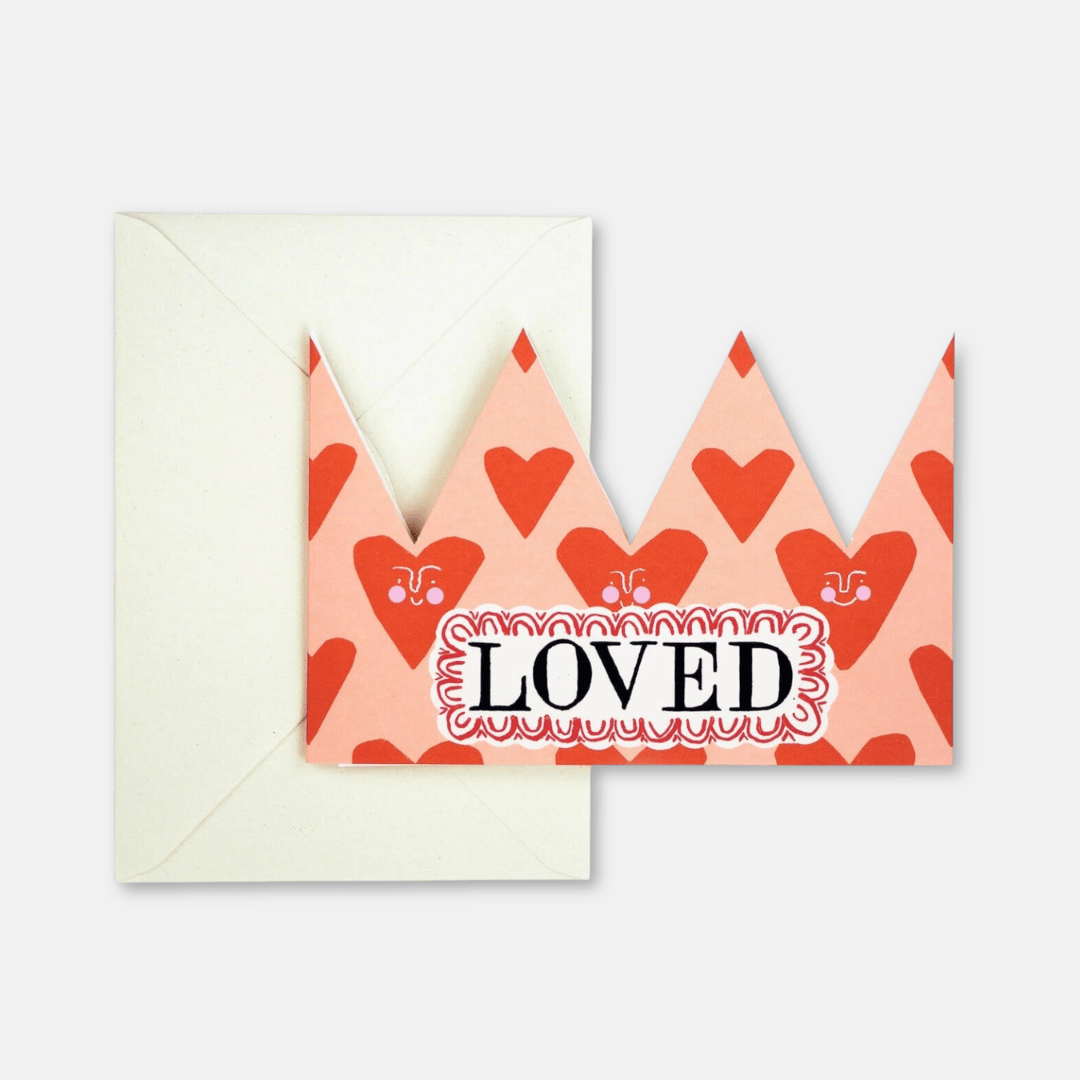 LOVED Party Hat in Envelope