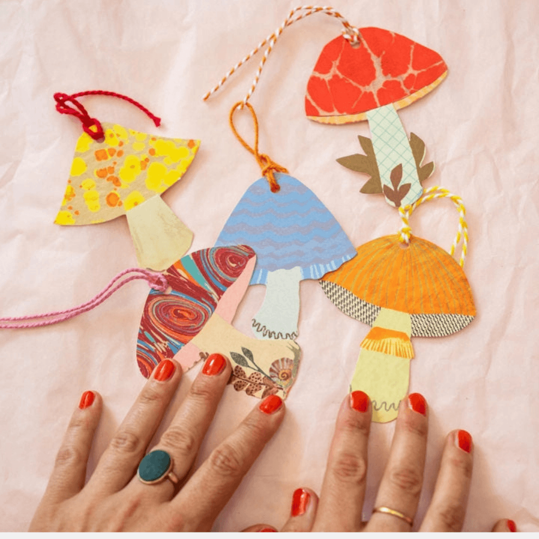 Mushroom Gift Tags