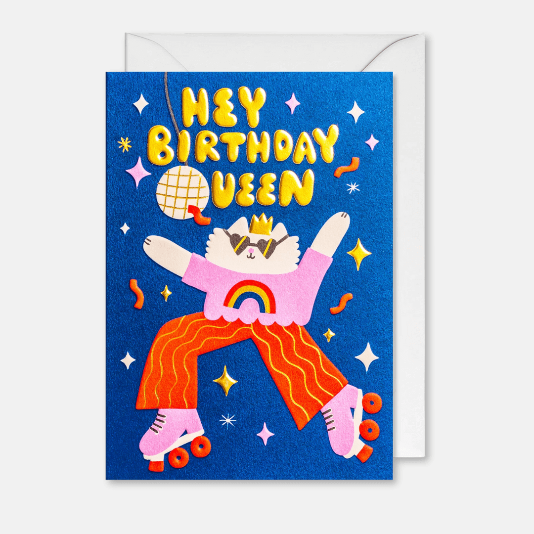 Birthday Queen Greetings Card