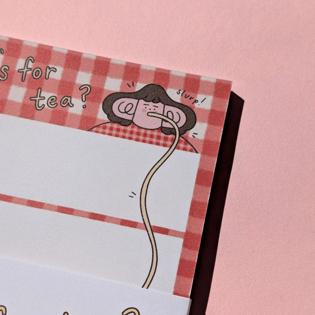 What's For Tea? Note Pad
