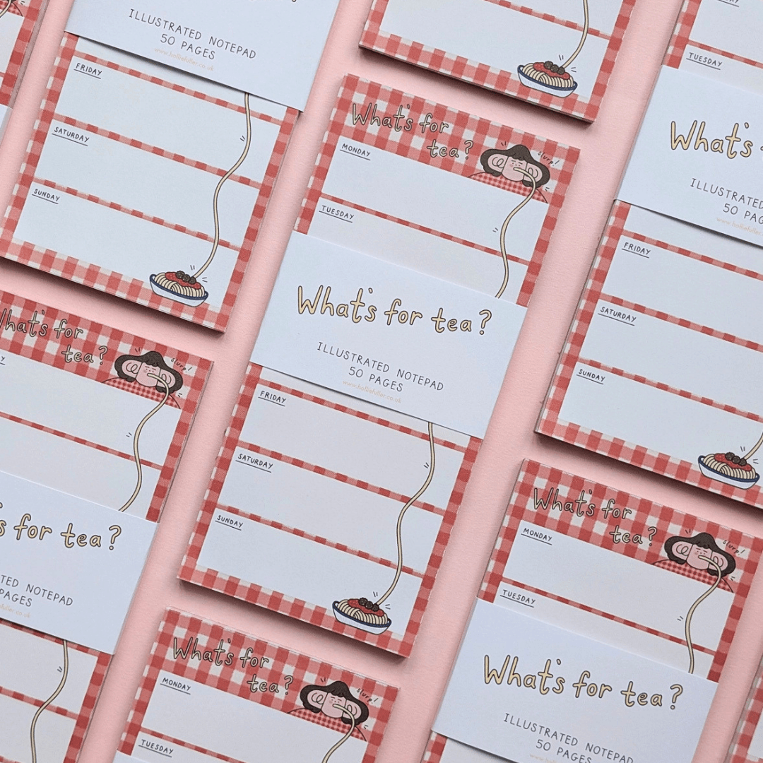 What's For Tea? Note Pad