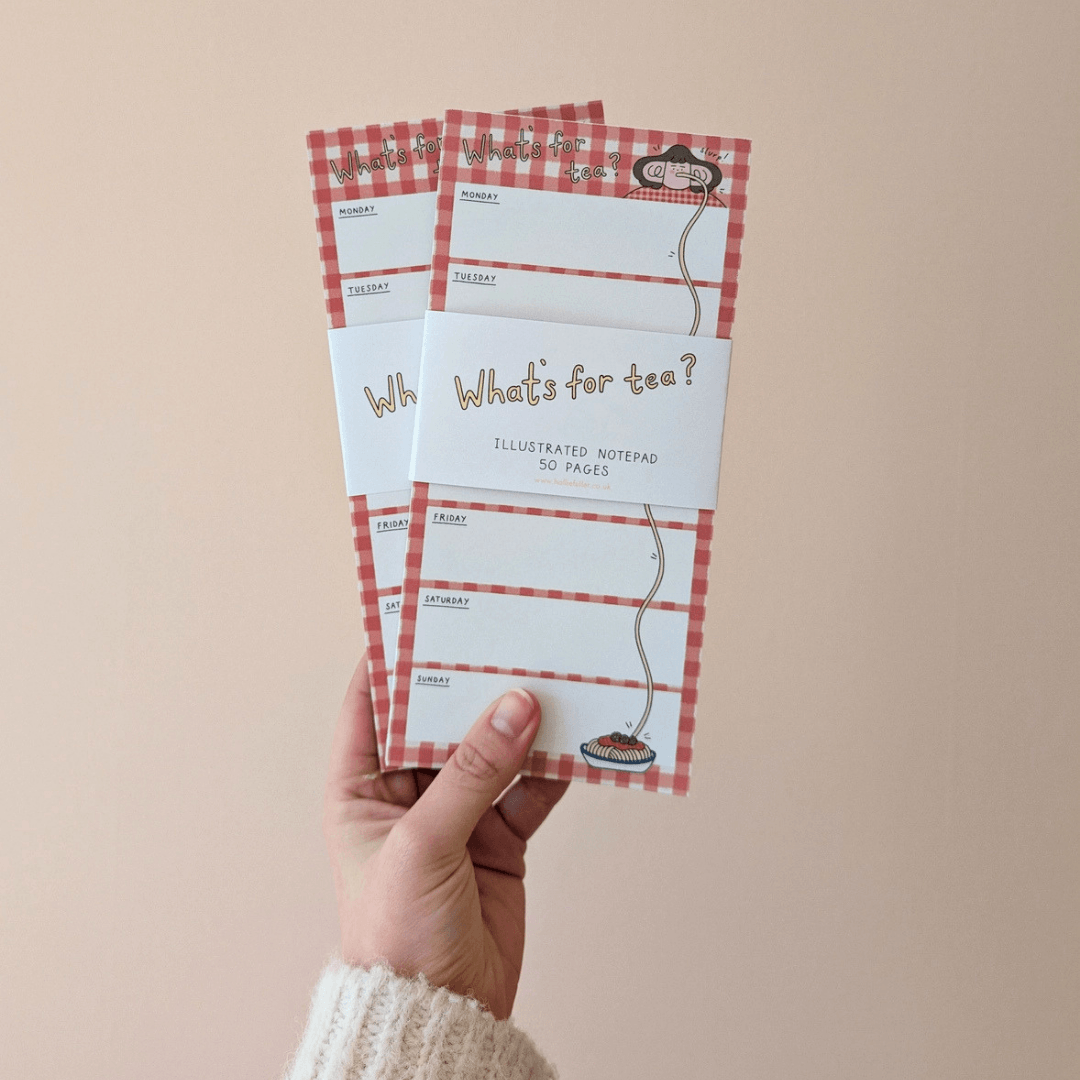 What's For Tea? Note Pad
