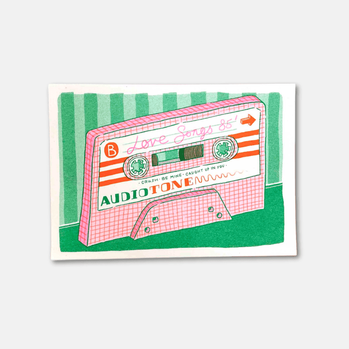 Mixtape A5 Riso Art Print