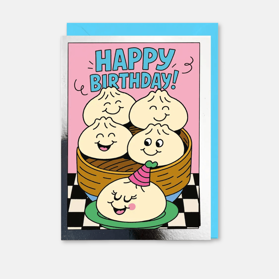 Birthday Dumplings Greetings Card