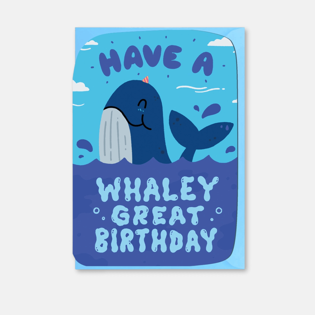 Whaley Great Birthday Greetings Card