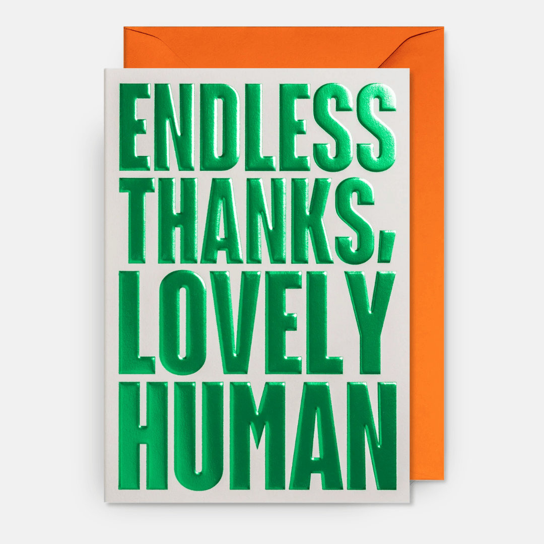 Endless Thanks Greetings Card