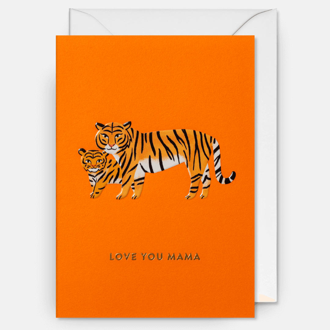 Love You Mama Greetings Card
