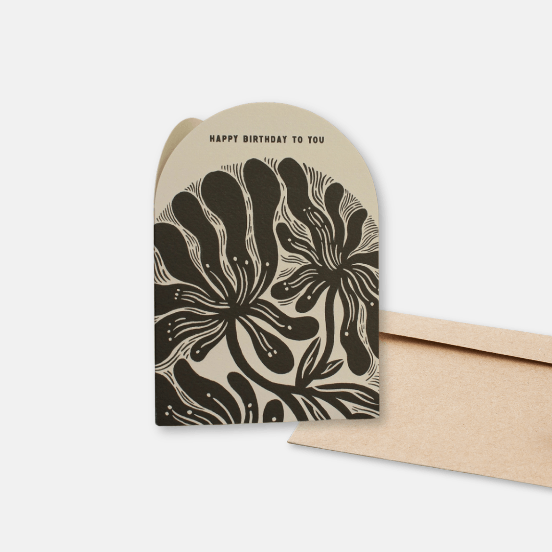 Arch Birthday Greetings Card