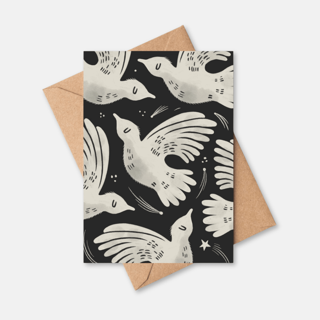 Doves Greetings Card