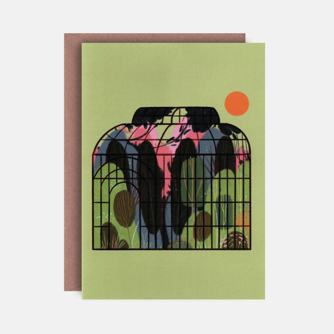 Greenhouse Greetings Card