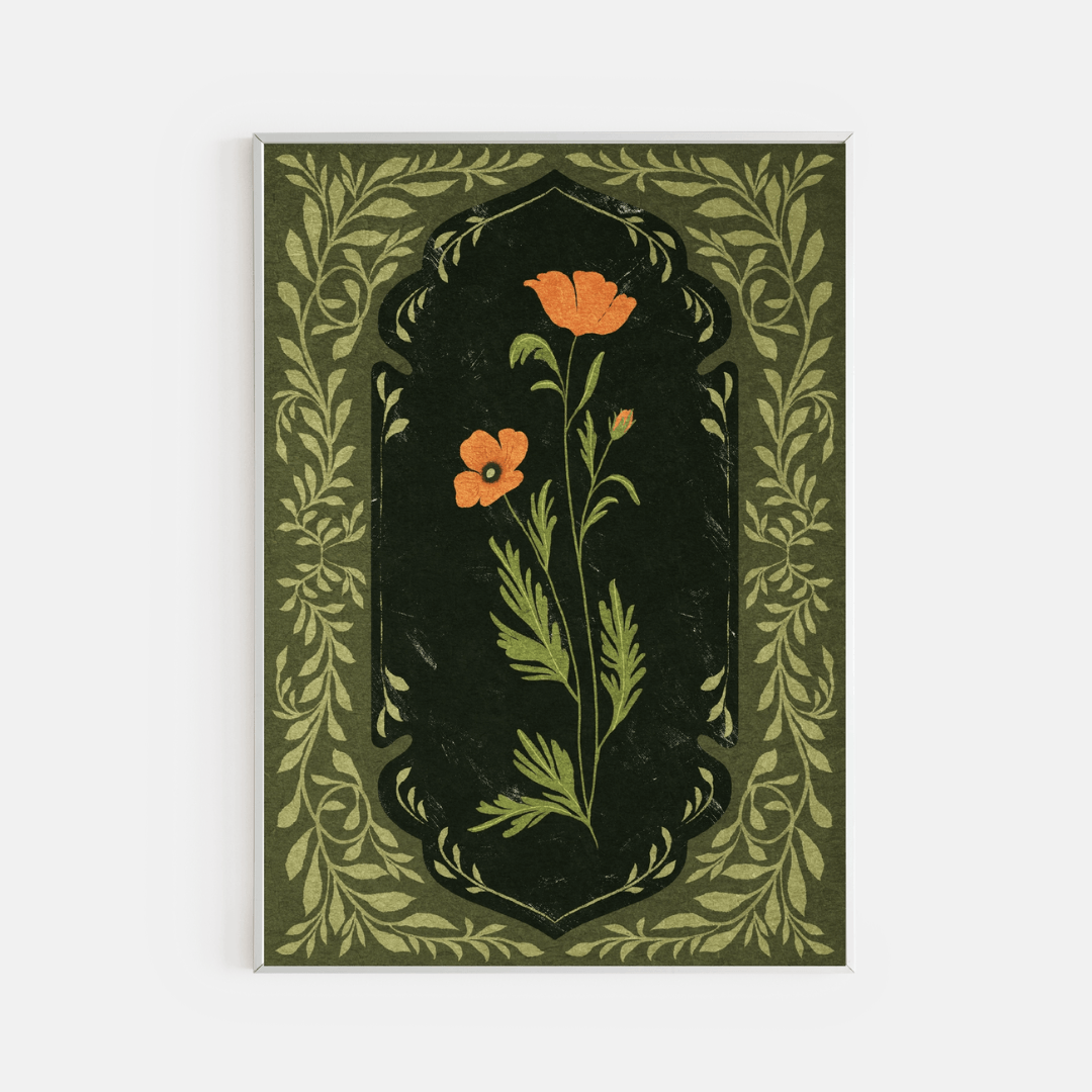 Poppy A5 Art Print